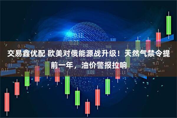 交易鑫优配 欧美对俄能源战升级！天然气禁令提前一年，油价警报拉响